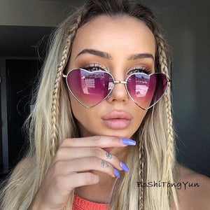 DCM Ladies Heart Shaped Sunglasses