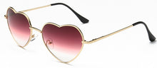 Load image into Gallery viewer, DCM Ladies Heart Shaped Sunglasses