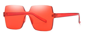 Samjune Oversized Square Sunglasses