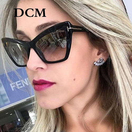 DCM New Fashion Women Cat Eye Sunglasses