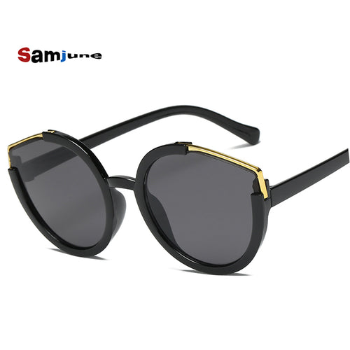 Samjune Vintage Round Sunglasses