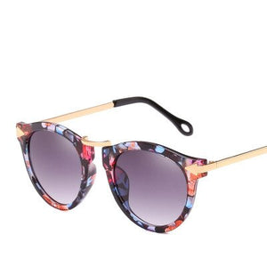 NIRMAI Female metal arrows sunglasses
