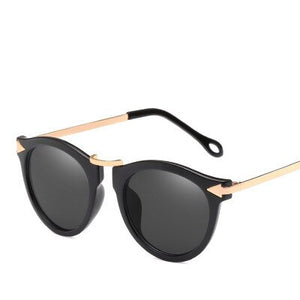 NIRMAI Female metal arrows sunglasses